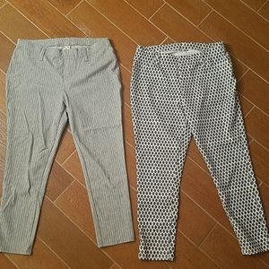 Set of 2- ankle length jeggings